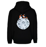 Hoodie orange moon