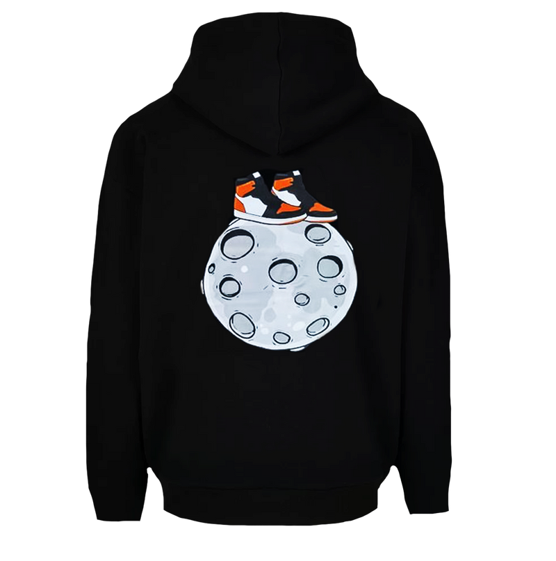 Hoodie orange moon