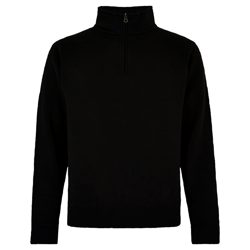 Black 3/4 Zip jumper